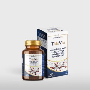 TidaVia-Alfa-Lipoik-Asit-L-Glutatyon-Resveratrol-Koenzim-Q10