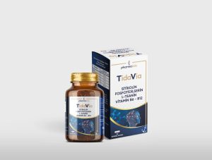 TidaVia Sitikolin Fosfotidilserin L-Teanin Vitamin B6-B12